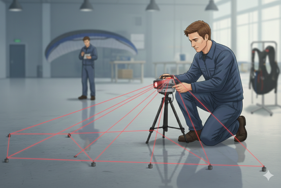 Paragliding Point - Laserové meranie