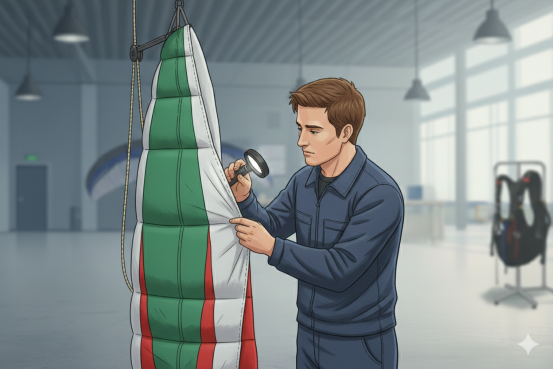 Paragliding Point - Vizuálna revízia